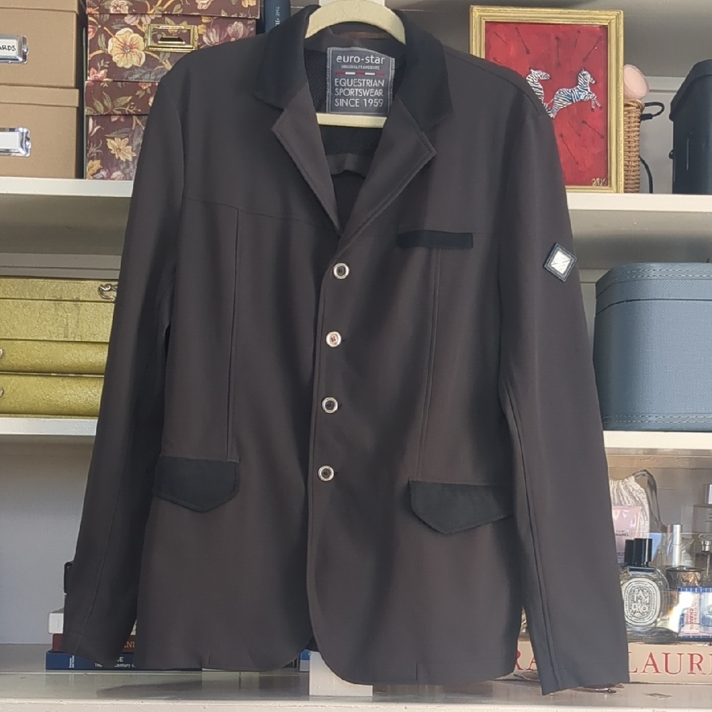 Euro-Star Harry Brown Equestrian Jacket Size 52